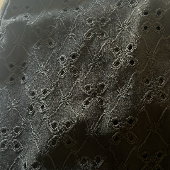 Lucy in the sky black skirt set size L (fits medium), ties in front, long sleeve - Picture 4 of 5